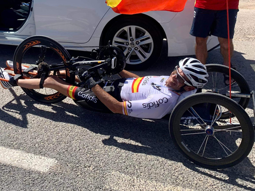 Handbiker Diego Ballesteros